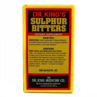 Dr. King's Sulphur Bitters 200 ml (paquet de 3)