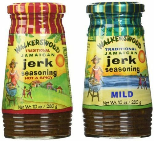 Assaisonnement Walkerswood Jerk chaud et épicé et doux 10 oz. expédition rapide