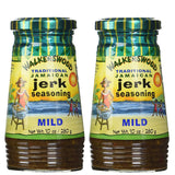 Walkerswood Jerk Assaisonnement DOUX sans MSG 10 oz (Paquet de 2)