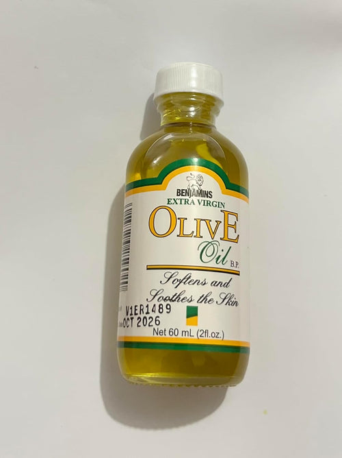 Benjamins Extra Virgin Olive Oil B.P. – Skin Softening & Soothing Oil (60 mL / 120 mL) | Bundle Discount Canada
