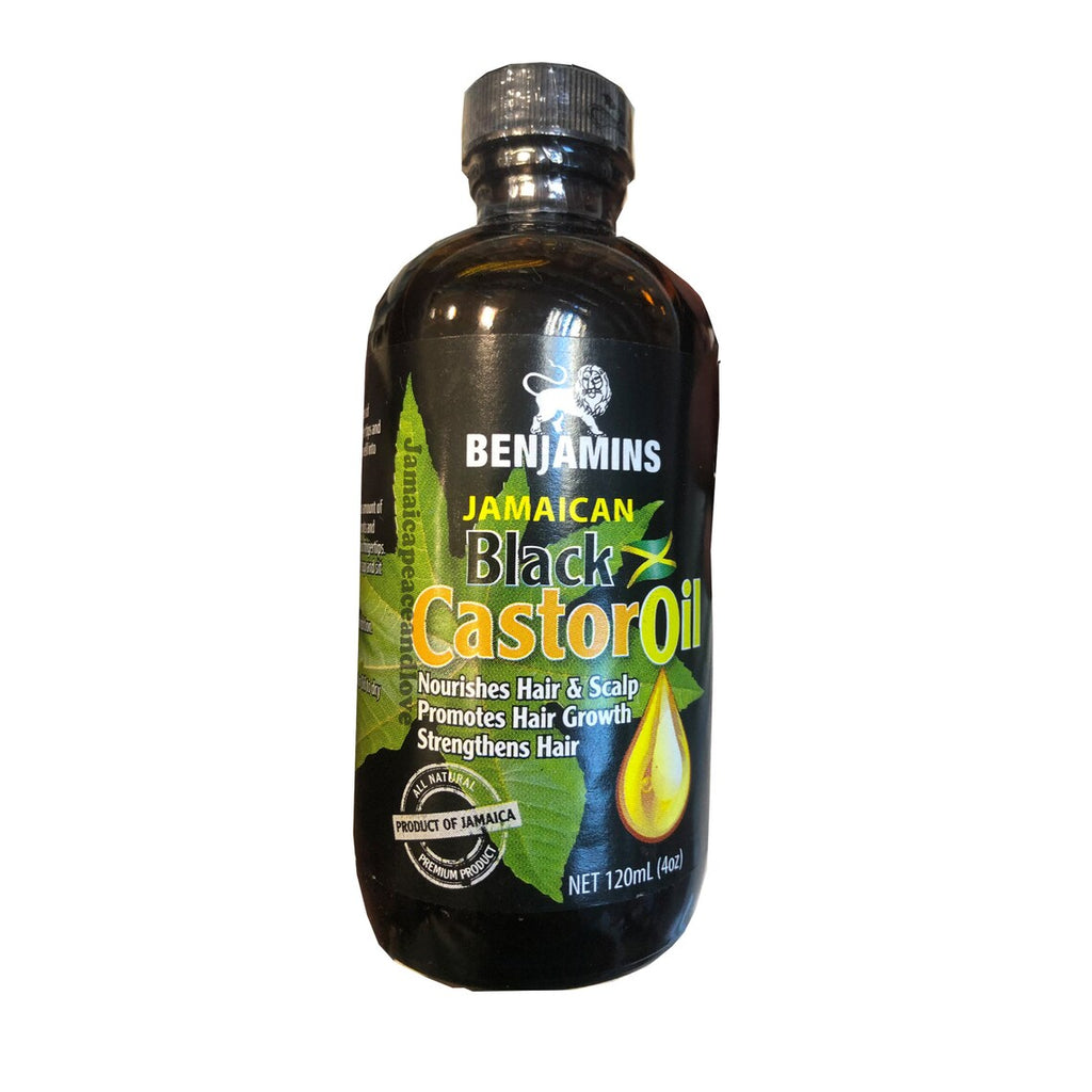 Jamaican Black Castor Oil by Benjamins 120 ml For all Hair Types