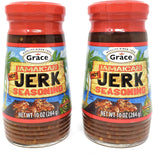 Grace Jamaican Hot Jerk Seasoning |Special Blend of Spices (Pack of 2)