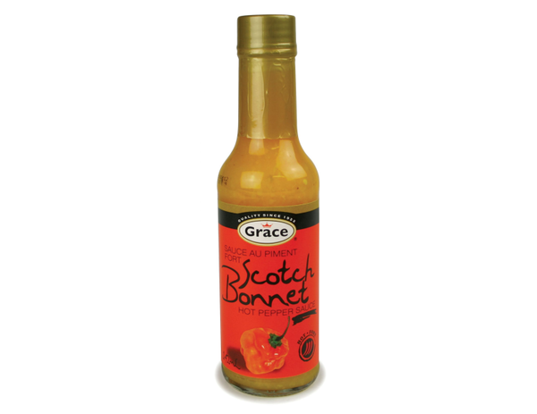 Grace Scotch Bonnet Pepper Sauce 4.08 oz (Pack of 3) fast shipping