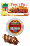 Jamaican Easter Bun 35oz and Cheese 500g Combo