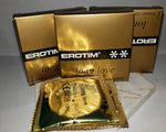 Erotim Long Love Condoms, Original Gold Condom Wrappers, Best Climax Delay Condoms for Male