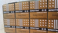 Erotim Long Love Condoms Studded, (Pack of 12), Original Gold Condom Wrappers, Best Climax Delay Condoms for Male, 24 pieces