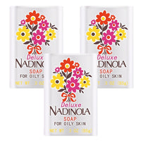 Nadinola Deluxe Soap for Oily Skin 3oz (Pack of 3) | FAST SHIPPING