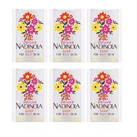 Nadinola Deluxe Soap for Oily Skin 3 oz (Pack of 6)