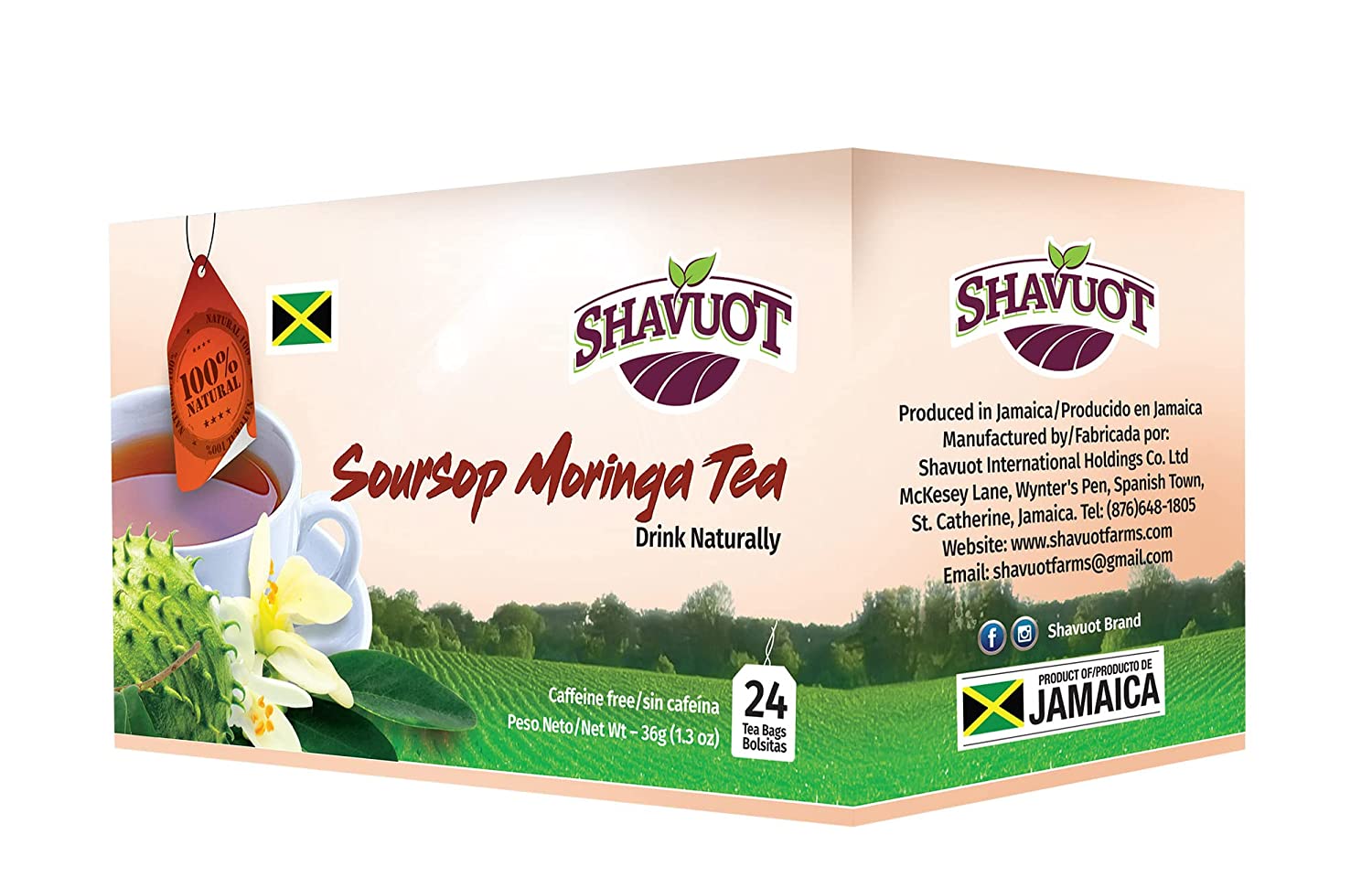 Shavuot Jamaican Herbal Teas Collection | 100% Natural | Bundle & Save Canada