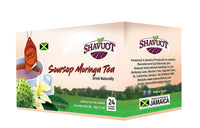 Shavuot Soursop Moringa Herbal Tea (Pack of 12) fast shipping