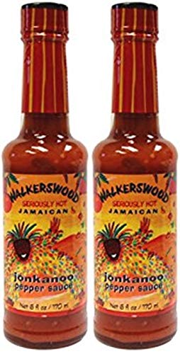 Walkerswood Seriously Hot Jamaican Jonkanoo Pepper Sauce (Pack of 2)