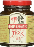 Busha Brownes Assaisonnement Jerk authentique 4 oz