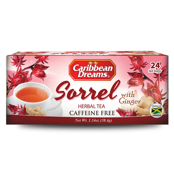 Caribbean Dreams Sorrel & Ginger Herbal Teabags