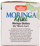 Caribbean Dreams Moringa Mint Natural Herbal Tea Bags