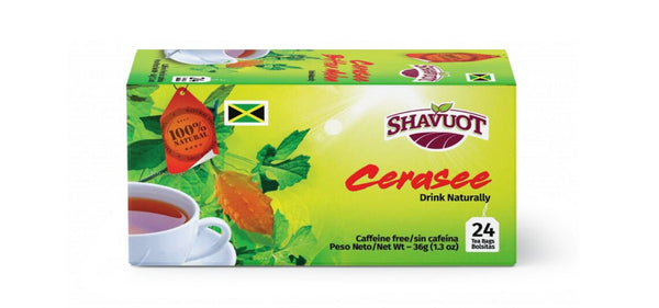 Shavuot Jamaican Cerasee Tea 24 sachets de thé (paquet de 6)