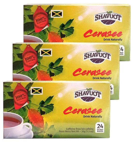 Shavuot Jamaican Cerasee Tea 24 sachets de thé (paquet de 3) vente du vendredi noir
