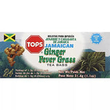Tops Jamaican Ginger Fever Grass Tea Bags
