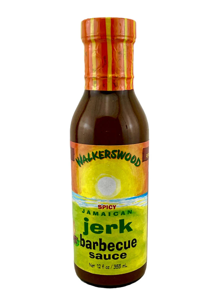 Walkerswood Spicy Jamaican Jerk Barbecue Sauce 355mL – authentic Jamaican BBQ and jerk flavor. Bundle deals start at 3+ bottles in Canada.
