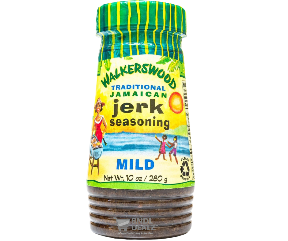 Walkerswood Mild Jamaican Jerk Seasoning 10oz – Authentic Caribbean marinade for BBQ, chicken, pork and grilling – Available in Canada & USA