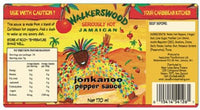 Walkerswood Sauce au poivre Jonkanoo sérieusement piquante 5 oz