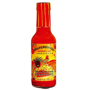 walkerswood seriously hot jamaican jonkanoo red pepper spicy sauce no msg 5 oz - JamaicanFavorite