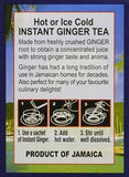 Caribbean Dreams Instant Ginger Tea Un-Sweetened 14 Sachets, Herbal Tea, Caffeine Free, No Sugar Added
