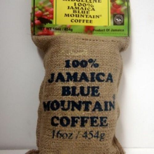 100 percent jamaica blue mountain coffee ridgelyne best roasted whole beans 16oz