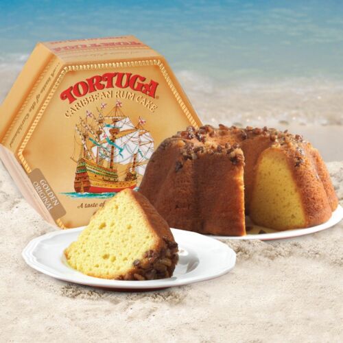 Tortuga Caribbean Original Rum Cake 16 oz (Pack of 2)