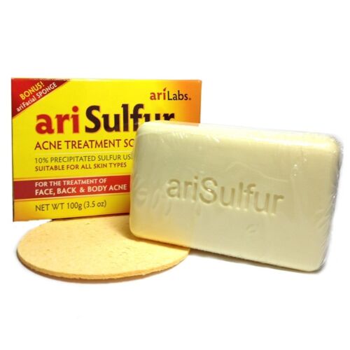 AriSulphur Facial & Body Treatment Bar Soap 3.5 oz