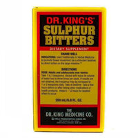 dr kings sulphur bitters dietary supplement 200 ml - JamaicanFavorite