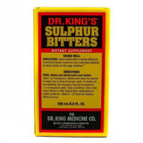 dr kings sulphur bitters dietary supplement 200 ml - JamaicanFavorite