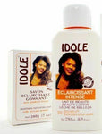 Idole Lotion & Exfoliating Soap | Deep Cleanse & Lightens Complexion