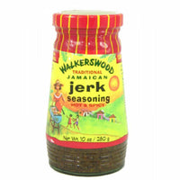 Assaisonnement Walkerswood Jerk chaud et épicé et doux 10oz.