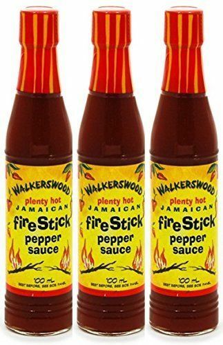 Walkerswood Jamaican Firestick Pepper Hot Sauce - 3.38 oz (Pack of 12)