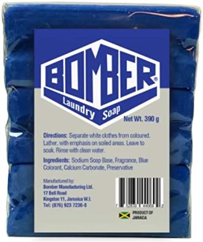 12 Blue Bomber Cake Soap | Best Washing Laundry Soap Help Remove Stain
