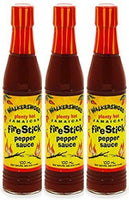 walkerswood plenty hot jamaican fire stick pepper sauce 100 ml x 3 - JamaicanFavorite