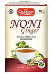 Caribean Dreams Noni-Ginger Tea (20 Bags/ box)