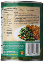 grace jamaican callaloo garden vegatable chopped in salt water 18 oz - JamaicanFavorite