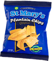 Chips de plantain St. Mary's 1 oz (paquet de 12)